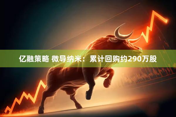 亿融策略 微导纳米：累计回购约290万股
