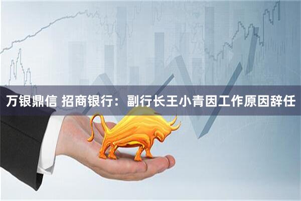 万银鼎信 招商银行：副行长王小青因工作原因辞任