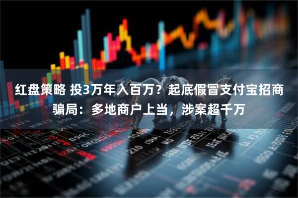红盘策略 投3万年入百万？起底假冒支付宝招商骗局：多地商户上当，涉案超千万